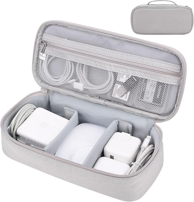 Cord Organizer Travel Case, Portable Tech Organizer Pouch Bag by Yundoor