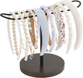 Dahey Headband Holder Metal Headband Organizer Hair Hoop Display Stand by Dahey