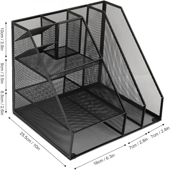 Metal Mesh Desk Organizer - Image 8