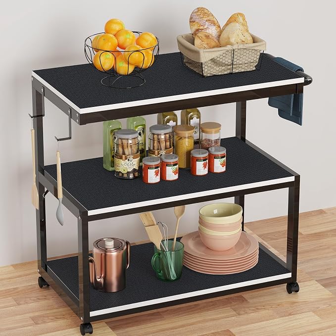 Shelf Liners for Kitchen Cabinets Non Adhesive Drawer Liner for Bathroom - Image 5