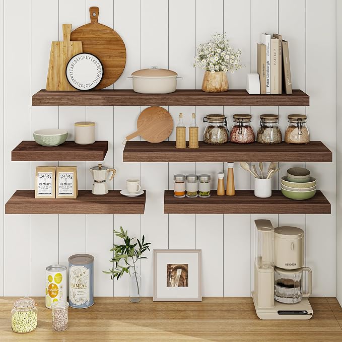 Fun Memories Floating Shelves 36 Inch Long, 9.3Inch Deep Floating Shelves - Image 2