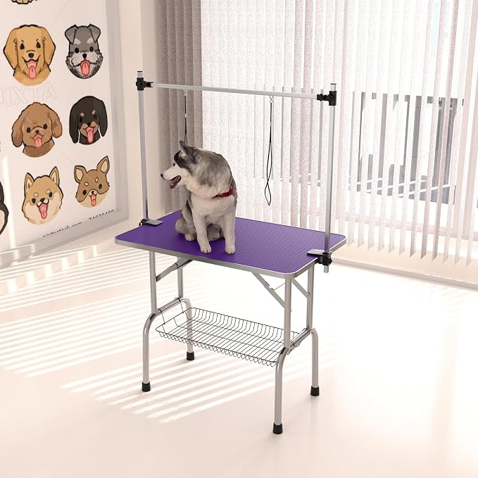 42" Dog Grooming Table Foldable Pet Grooming Tables by TRODEP
