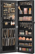 SONGMICS Mirror Jewelry Cabinet Armoire, Wall or Door Mounted Jewelry Storage by SONGMICSbySONGMICSHOME