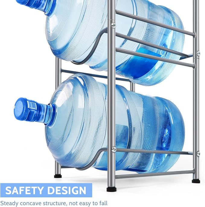 smusei 5 Gallon Water Bottle Holder Water Cooler Jug Rack - Image 5
