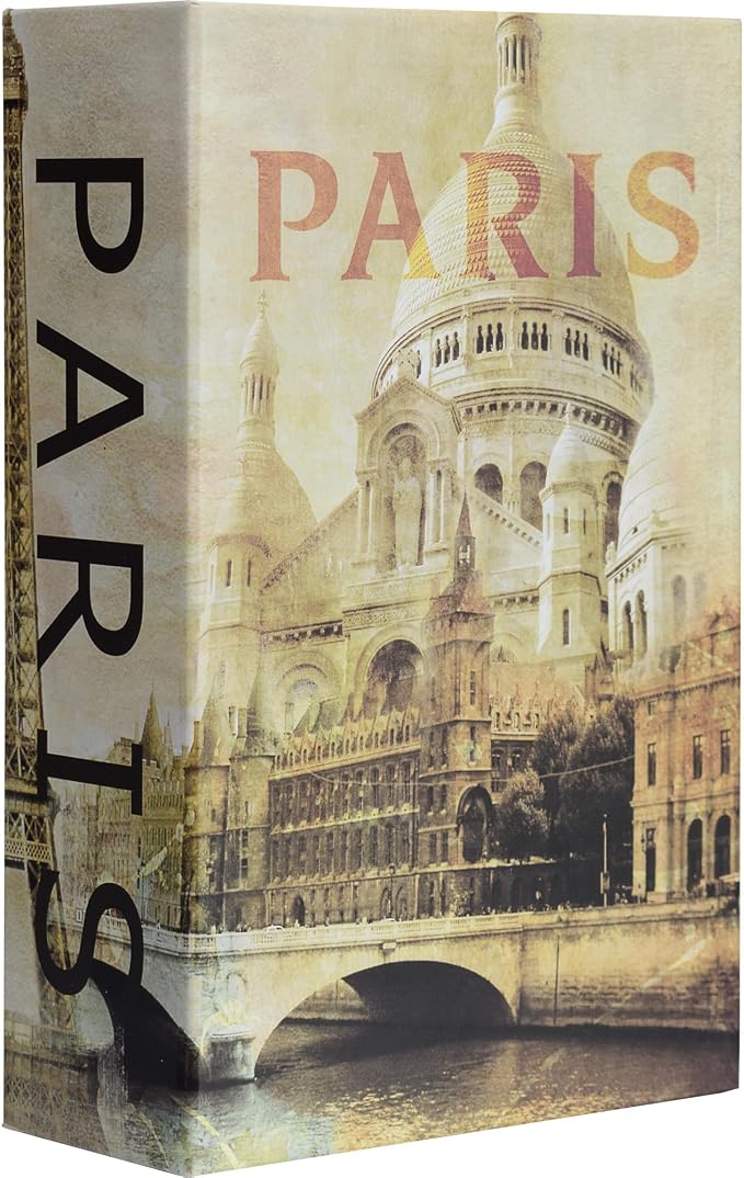 Barska Paris Hidden Book Safe – Combination Lock Diversion Lock Box – Portable - Image 8