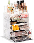 Sorbus Acrylic Makeup Organizer Set, 6-Drawer Vanity & Countertop Cosmetic by Sorbus
