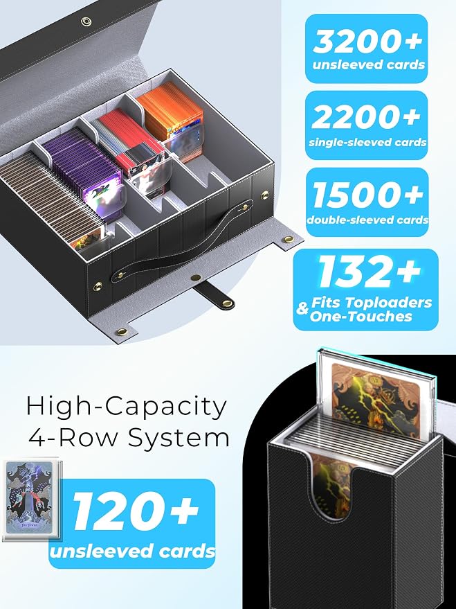Top Loader Compatible Trading Card Storage Box - Image 3