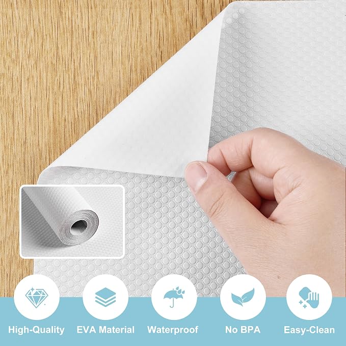Cabinet Shelf Liner Peel and Stick: Self Adhesive Cabinets Paper - Image 5