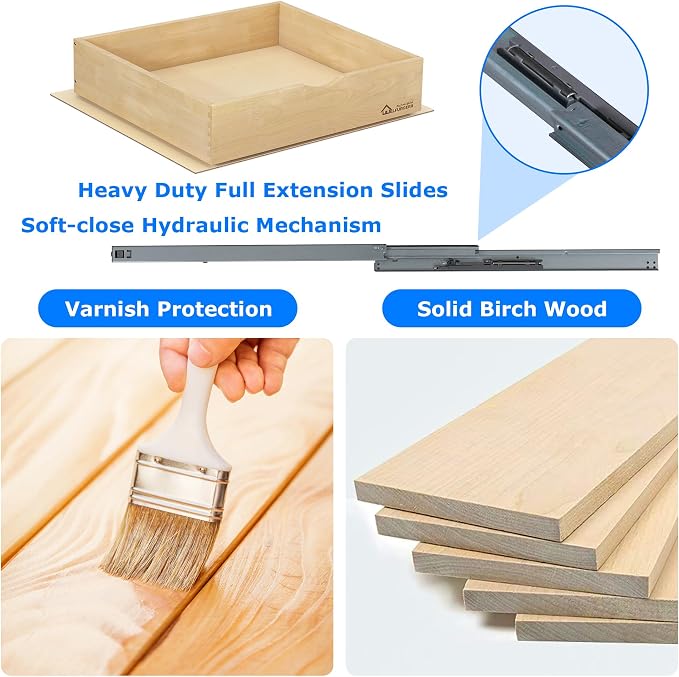 WelFurGeer Soft Close Pull Out Drawer - Image 4