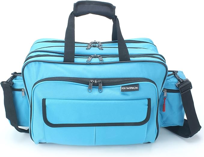 ASA TECHMED Nursing Bag with Compartments – Durable Medical Equipment Shoulder - Image 5