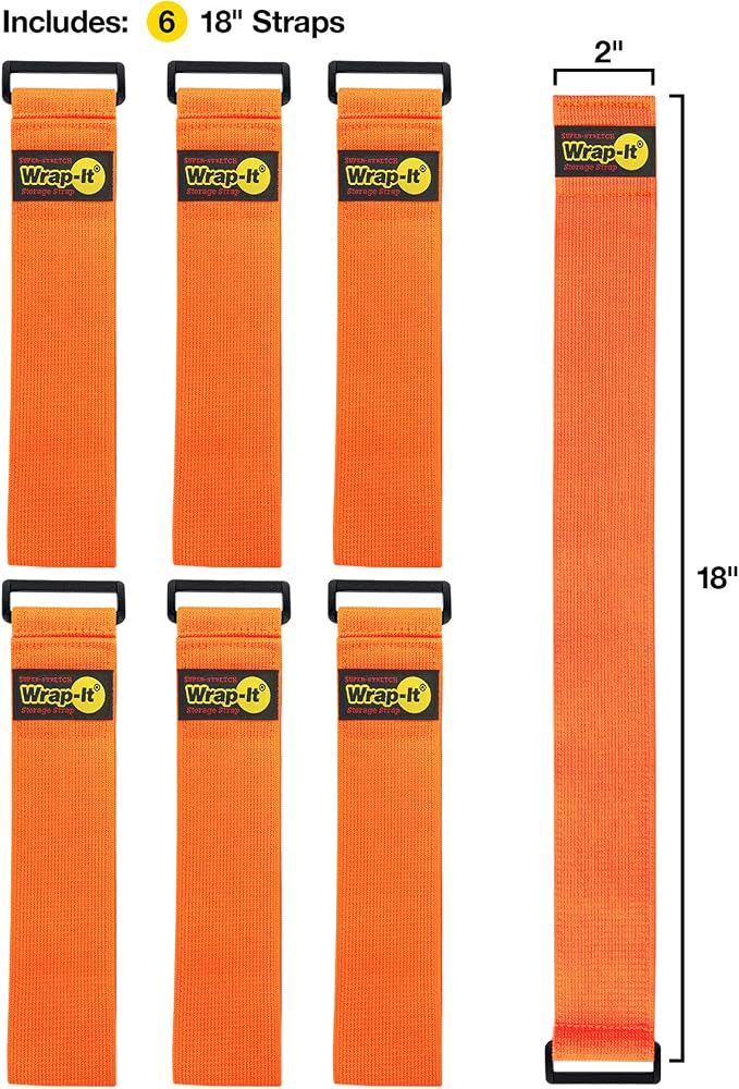 Super-Stretch Wrap-It Storage Straps - Image 3