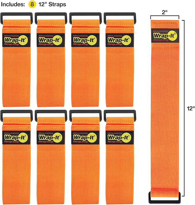 Super-Stretch Wrap-It Storage Straps - Image 3