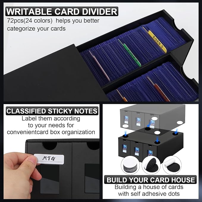 10800+ Card Storage Box, 2000+ Toploader Storage Box - Image 3