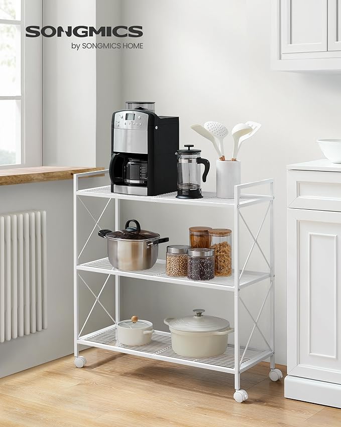 SONGMICS 3-Tier Metal Storage Rack - Image 3