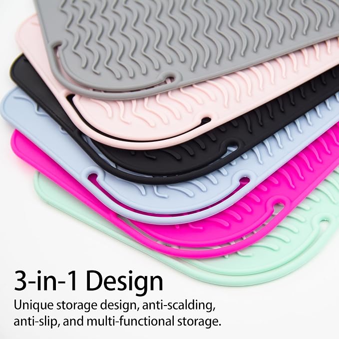 Heysam Professional Heat-Resistant Silicone Mat - Image 3