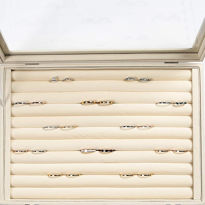 Frebeauty Rings/Earrings Organizer Tray - Image 6