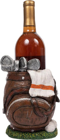 Golf Bag Wine Bottle Holder Decorative Bar Decor Single Bottle Holder by CornerMerchant