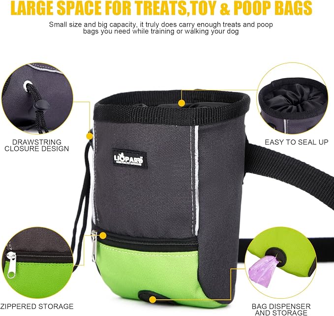 LIOPARD Treat Training Pouch for Dogs, Pet Treat Pouch, Dog Treat Pouches - Image 2