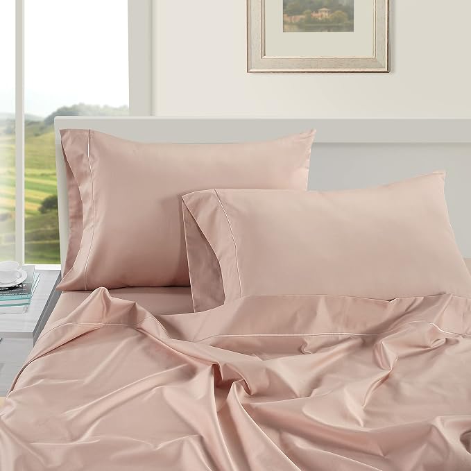 LANE LINEN Pillows Queen Size Set of 2 Soft 100% Egyptian Cotton Cool & Smooth - Image 3