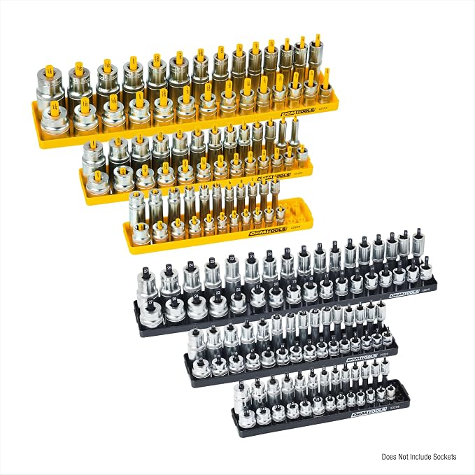 OEMTOOLS 22238 6 Piece SAE and Metric Socket Tray Set, SAE and Metric Socket - Image 8