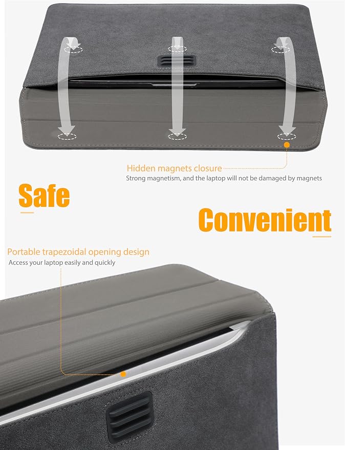 HYZUO 15 Inch Laptop Sleeve - Image 4