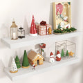 Floating Shelves for Wall, Engineered Wood Wall Shelves by Venusmiles