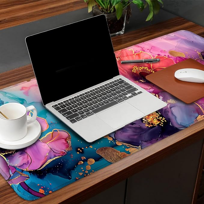 Floral Mouse Pad XXL – Large Desk Mat - Image 9