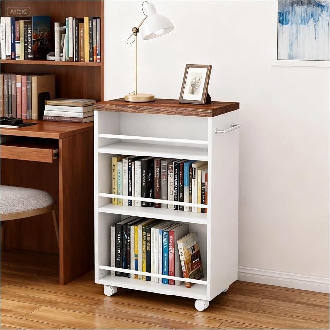 Slim Rolling Storage Cart - Image 6