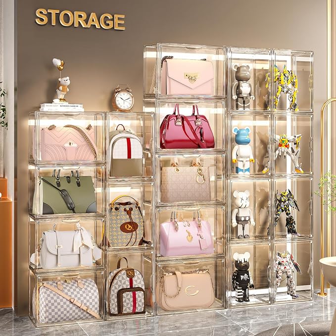 5 Packs Clear Handbag Storage Organizer - Image 4