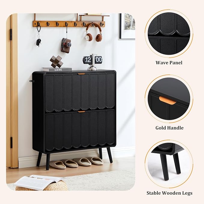 Shoe Storage Cabinet for Entryway - Image 4