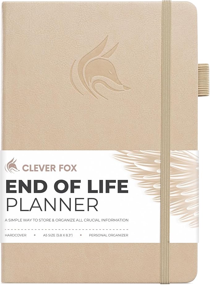 Clever Fox End of Life Planner – Final Arrangements Organizer by CleverFox