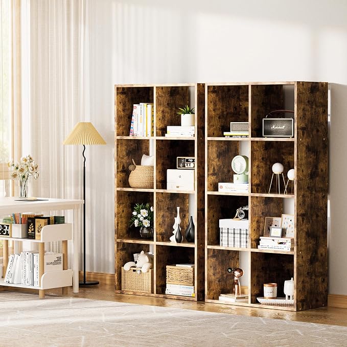 COMHOMA 8 Wood Cube Storage Organizer - Image 8