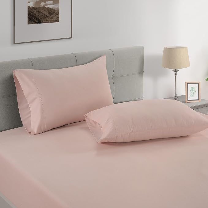 LANE LINEN Pillows Queen Size Set of 2 Soft 100% Egyptian Cotton Cool & Smooth - Image 2