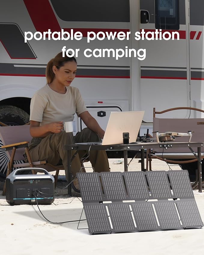 Solar Generator 600W, Portable Power Station - Image 9
