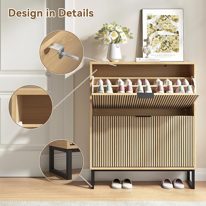 Shoe Storage Cabinet for Entryway - Image 6