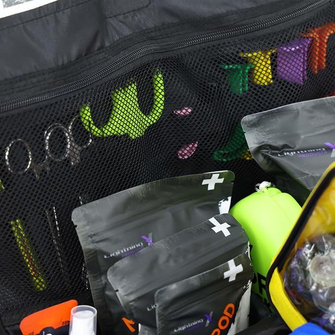 Lightning X Fully Stocked X-Tuff Modular Oxygen Trauma Bag w/ Removable - Image 6