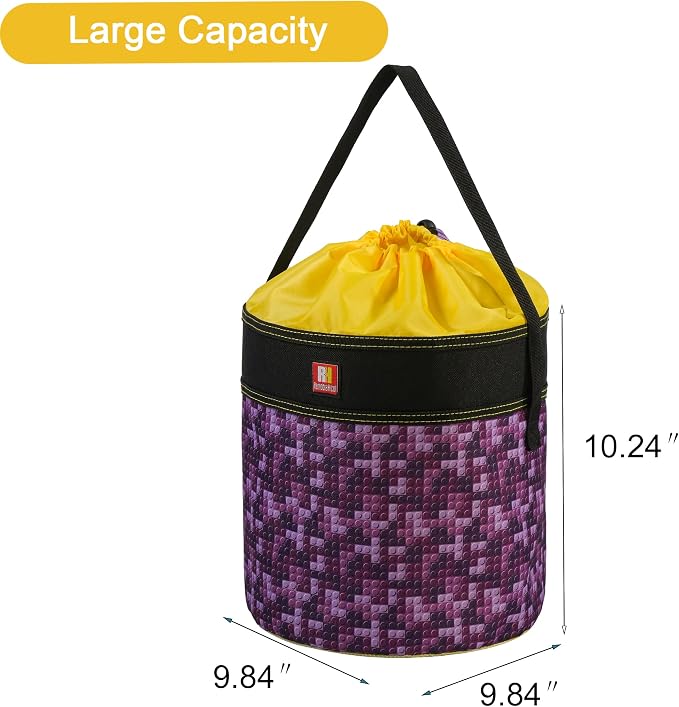 Toy Storage Organizer Basket Bag - Image 2