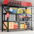 MIIIKO 79" W Storage Shelves, 6800LBS Metal Garage Storage Shelving, Heavy Duty by MIIIKOOfficeFurniture