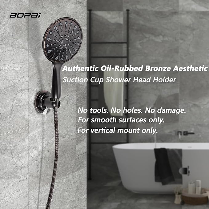 BOPai Suction Cup Shower Head Holder - Image 2