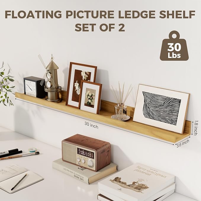 Axeman 30 Inch Floating Shelves - Image 3