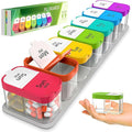 Extra Large Weekly Pill Organizer by BEXEEN