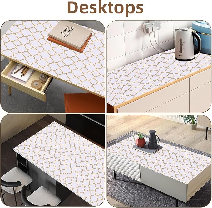 Shelf Drawer Liners for Kitchen Cabinets Non Adhesive Drawer Liner Thickened - Image 8