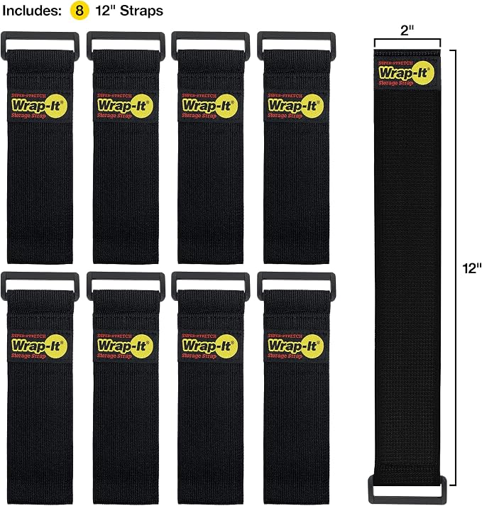 Super-Stretch Wrap-It Storage Straps - Image 3