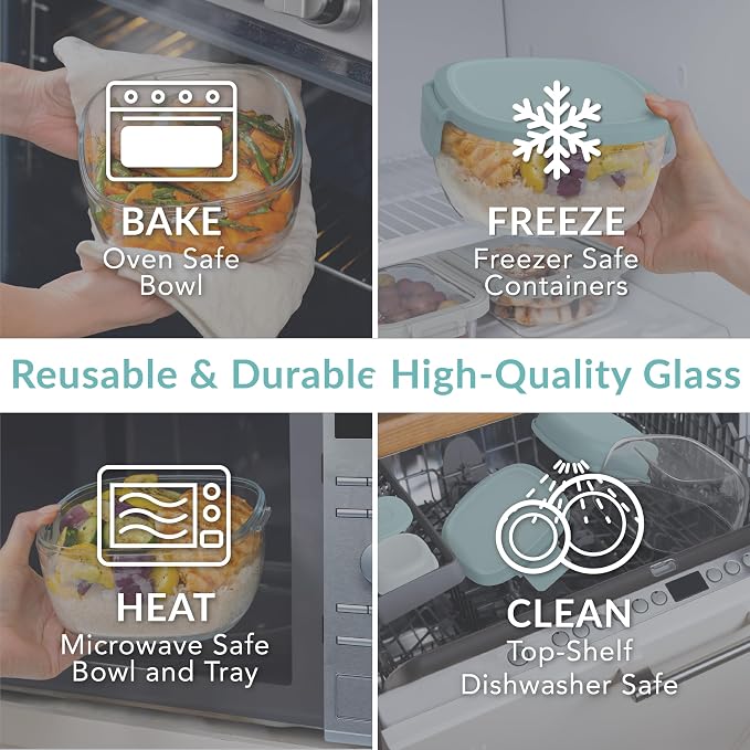 Bentgo Glass All-in-One Salad Container - Image 4