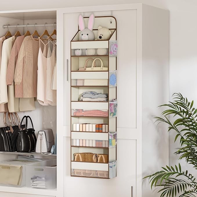 LAMU 5 Tier Over the Door Organizer Hanging, Swing - Image 9