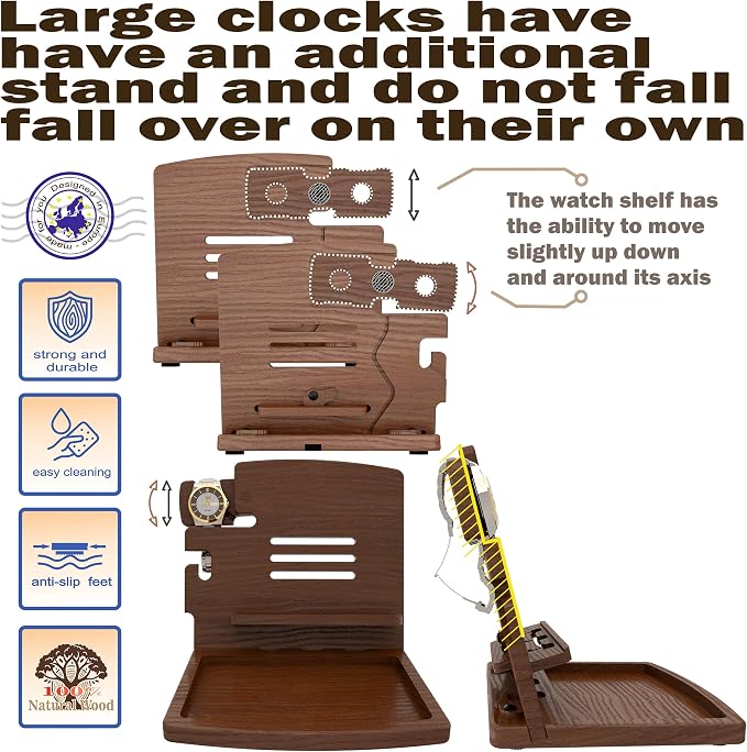 MED Wood Phone Docking Station – Nightstand Desk Organizer - Image 6