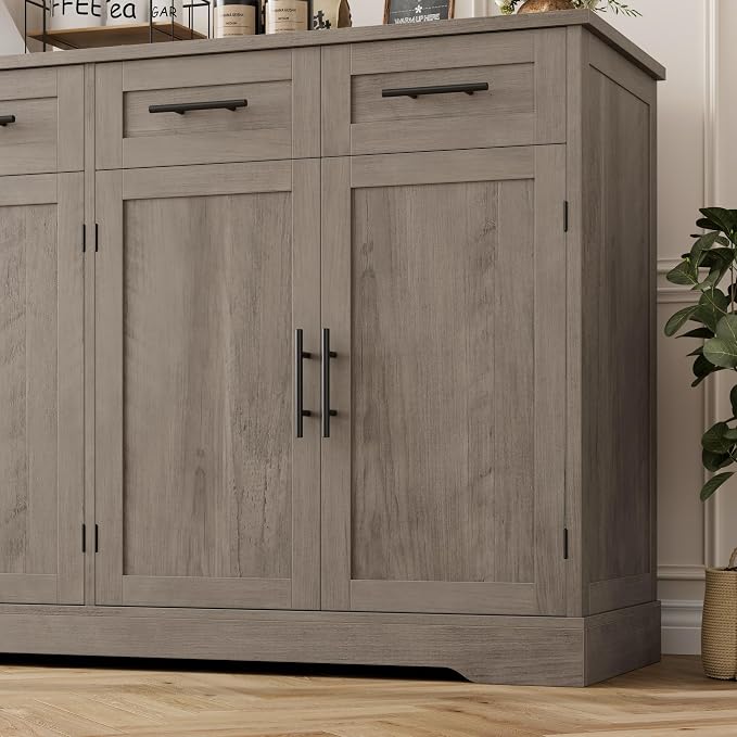 HOSTACK 60" Large Buffet Sideboard - Image 7