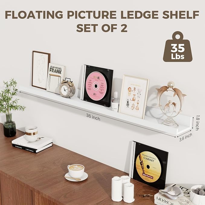 Axeman Floating Shelves for Wall - Image 3