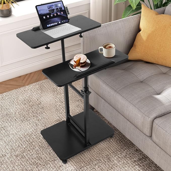 Rolling Desk for Laptop by PEAYLI