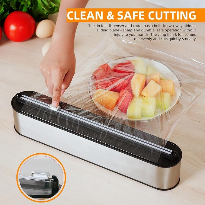 Aluminum Foil & Plastic Wrap Dispenser - Image 2